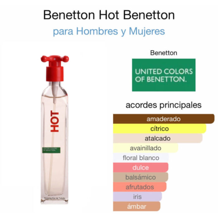 Benetton Hot 100 ml - Imagen 2