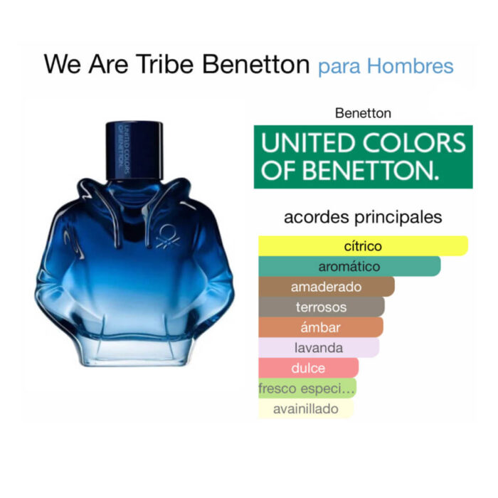 Benetton We Are Tribe 90 ml - Imagen 2